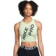 Майка Nike W NP DF CROP TANK GRX FB5261-343