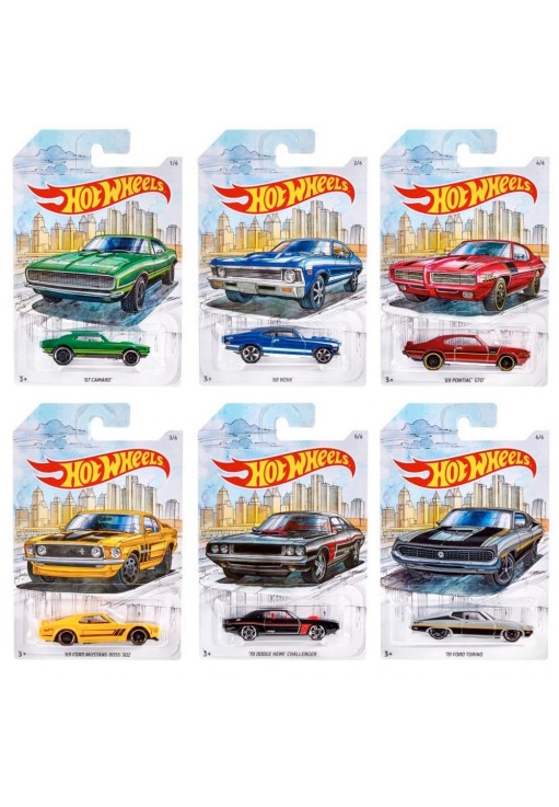 Jucarii Hot Wheels Themed Automotive Asst (GDG44)