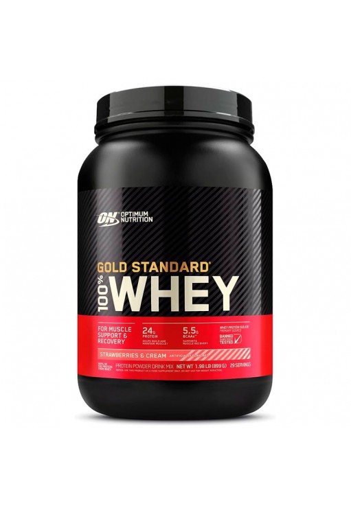 Сывороточный протеин Optimum Nutrition ON 100% WGS GF STRAW & CREAM 1.98LB