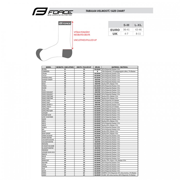 Велоноски теплые Force Flake 9011945 - 3
