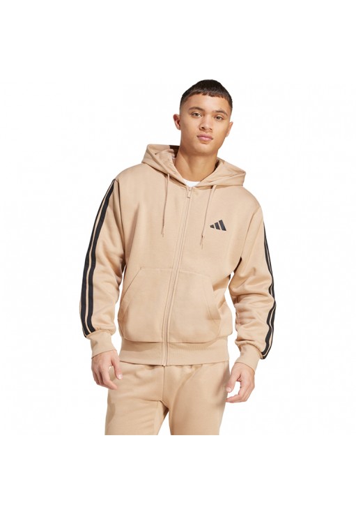 Толстовка Adidas M 3S FL FZ HD