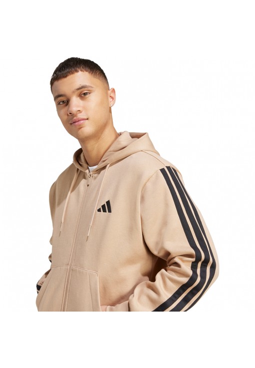 Толстовка Adidas M 3S FL FZ HD