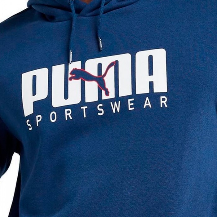 Толстовка Puma Key Graphic Hoodie FL 62303546 - изображение №3