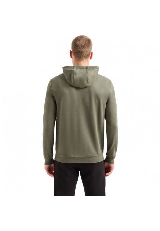 Hanorac EA7 EMPORIO ARMANI COTTON-BLEND HOODED LOGO