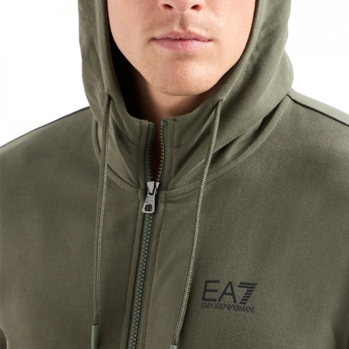 Толстовка EA7 EMPORIO ARMANI COTTON-BLEND HOODED LOGO 8NPM22-PJ07Z-1846 - 3