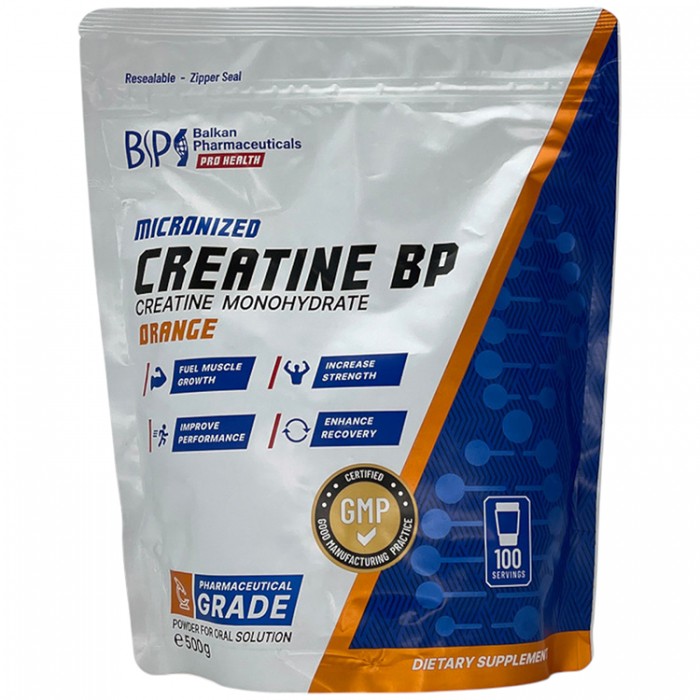 Креатин Balkan Pharmaceuticals CREATINE BP ORANGE powder 500gr BF1146 - 3