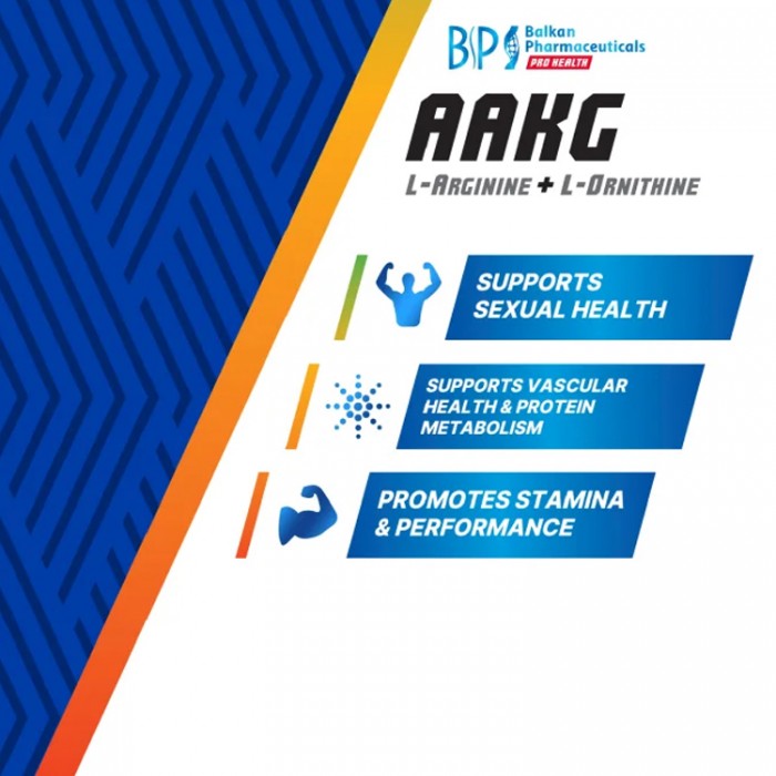 Arginina Balkan Pharmaceuticals AAKG L-ARGININE + L-ORNITHINE 1 SHOT liquid 25 ml BF1246 - 3
