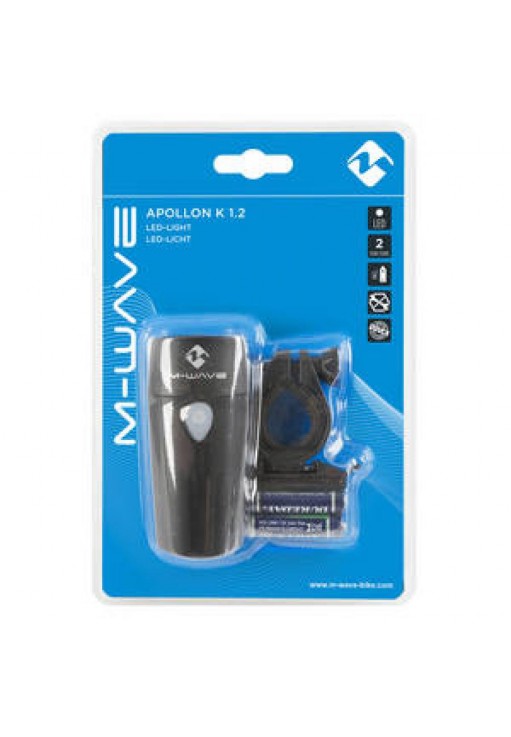 Передний фонарь MESSINGSCHLAGER M-WAVE Apollon K 1.2