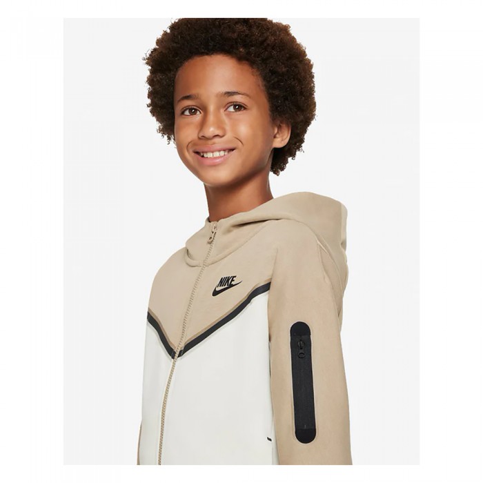 Hanorac Nike B NSW TCH FLC  FZ CU9223-247 - 3