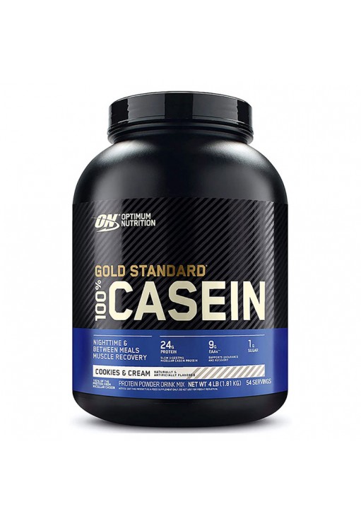 Казеин Optimum Nutrition ON 100% CASEIN GS COOKIES CREAM 4LB