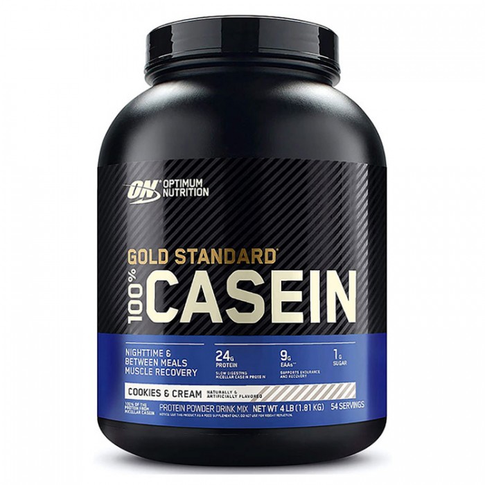 Казеин Optimum Nutrition ON 100% CASEIN GS COOKIES CREAM 4LB 1031648 - изображение №2