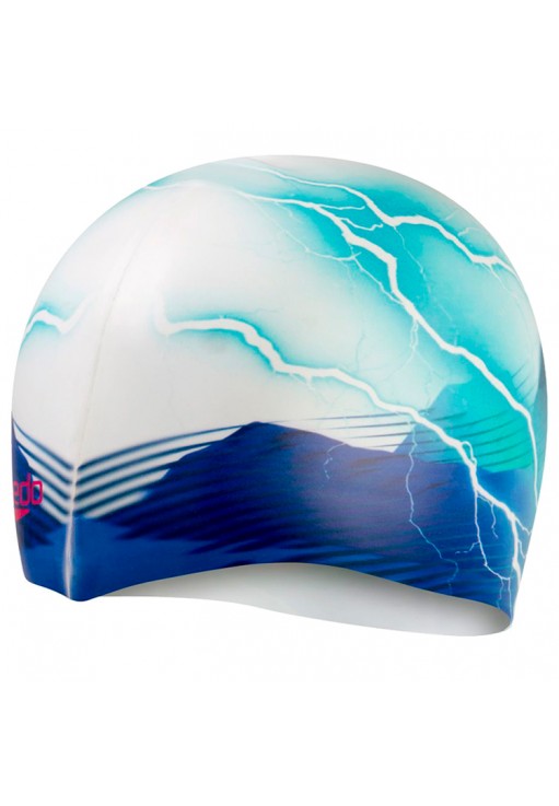 Силиконовая шапочка для плавания Speedo DIGITAL PRINTED CAP