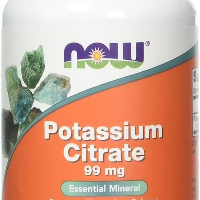 Vitamine Now Foods POTASSIUM CITRATE CAPS   180 VCAPS NF1448 - imagine №2