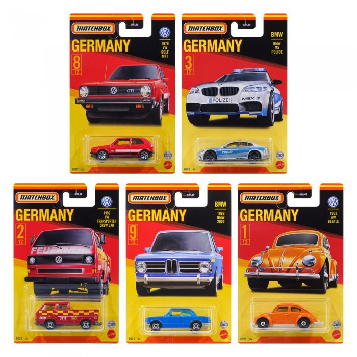 Jucarie masina Hot Wheels Best of Germany GWL49