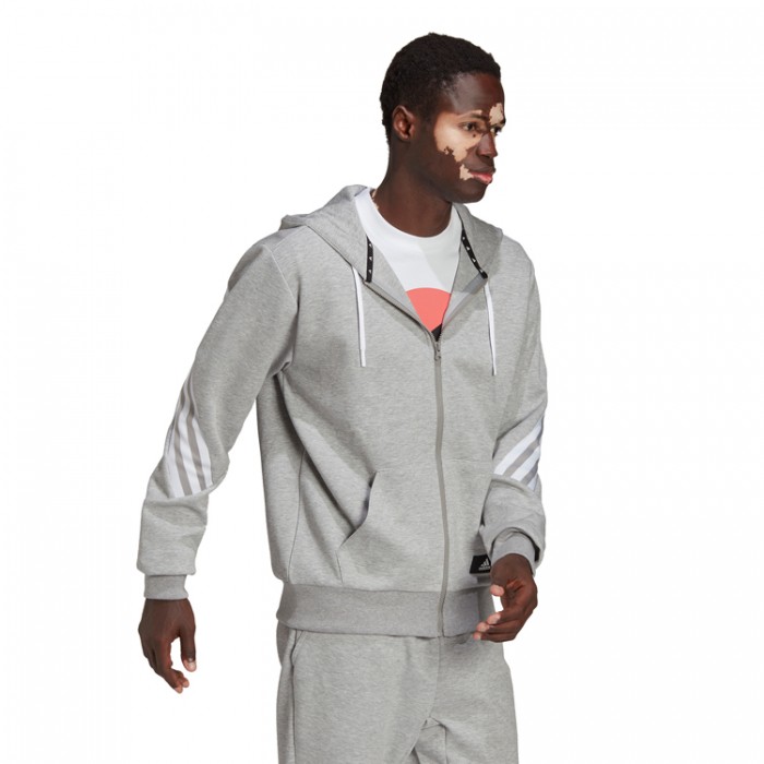 Толстовка Adidas M FI 3S FZ HC5249 - 5