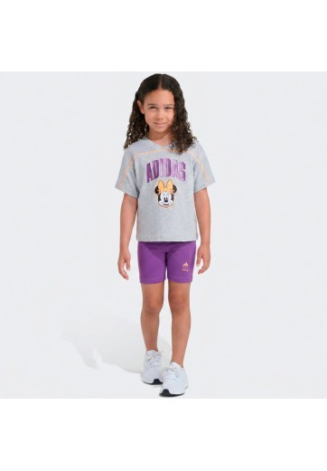 Set tricou + sorti Adidas MINNIE MOUSE T-SHIRT SET