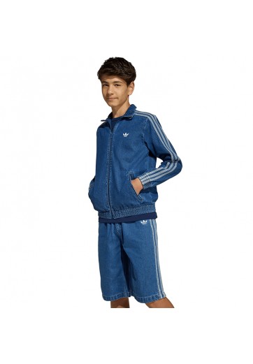 Hanorac Adidas FIREBIRD TRACK TOP DENIM