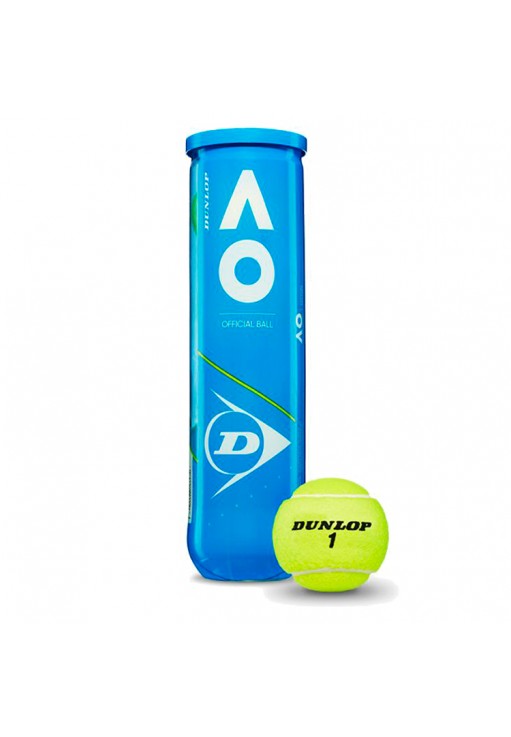 Набор мячей для тенниса 4 шт Dunlop Australian Open 4Ball