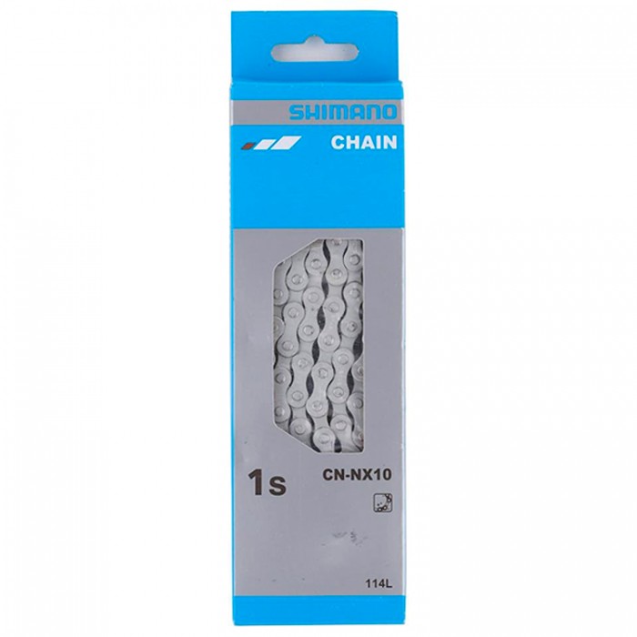 Цепь SHIMANO CN-NX10,114 ZALE, 1 VIT., 1/2 X 1/8 ECNNX10C114I - 2