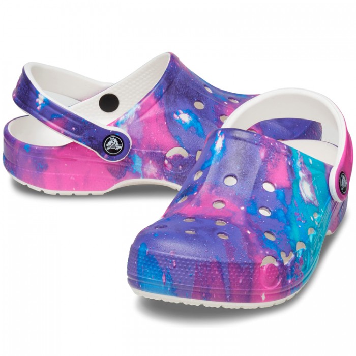 Slapi Crocs Baya Printed Clog K 20765794S - imagine №5