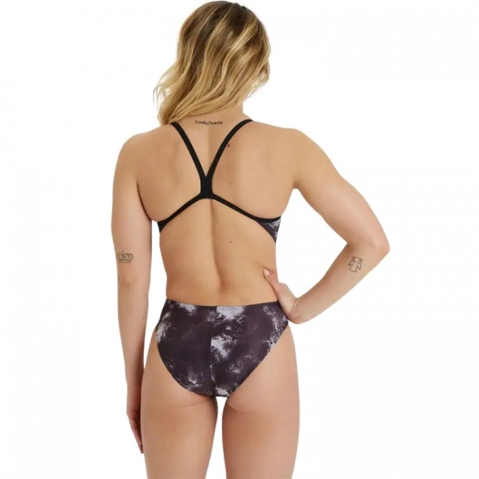 Купальник Arena WOMENS SWIMSUIT CHALLENGE BACK ALLOVER 005027-550 - 3
