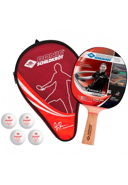 Set p/u tenis de masa Donic Persson 600 Gift Set