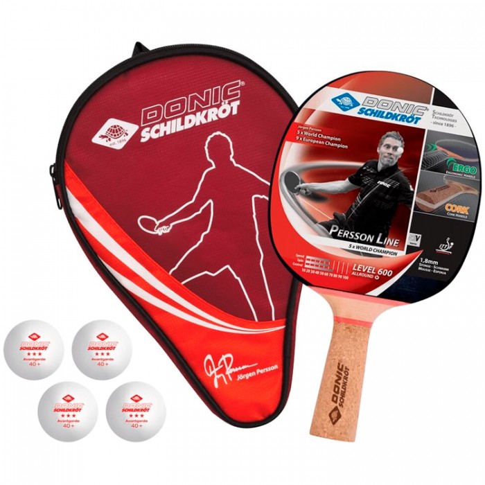 Набор для настольного тенниса Donic Persson 600 Gift Set 788450