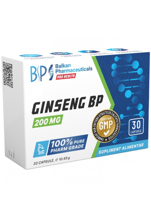 Витамины Balkan Pharmaceuticals GINSENG BP capsules N30
