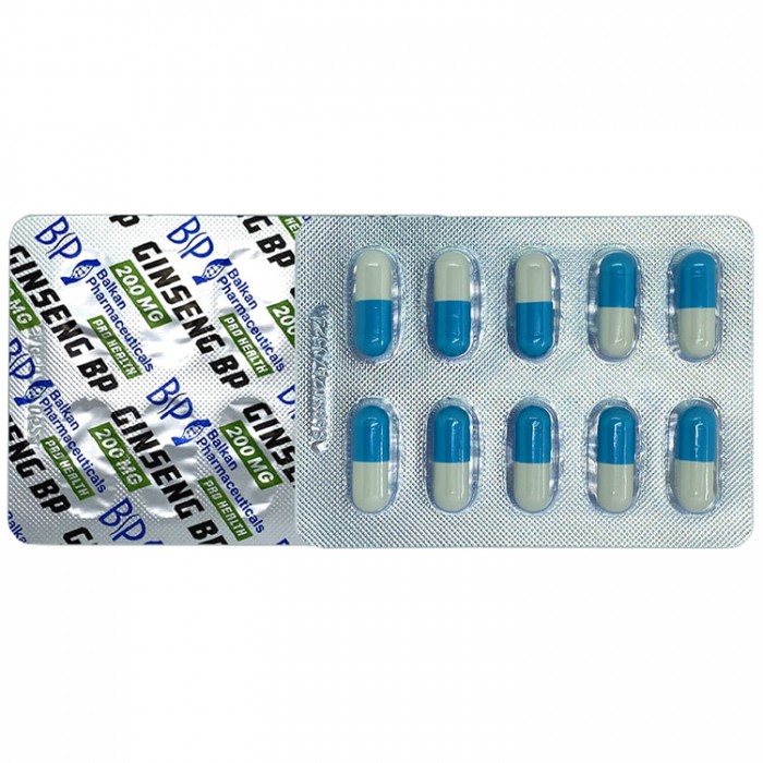 Vitamine Balkan Pharmaceuticals GINSENG BP capsules N30 BF1150 - 3