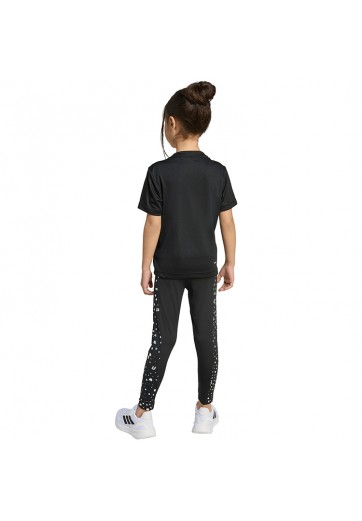 Set tricou + panta-colanti Adidas Essentials Glam Print