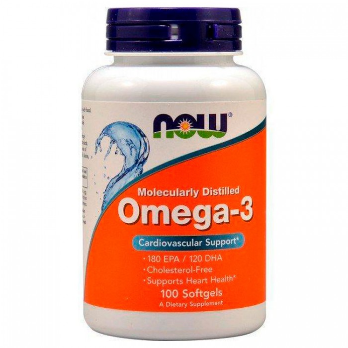 Витамины Now Foods OMEGA-3 1000mg  100 SGELS 929968