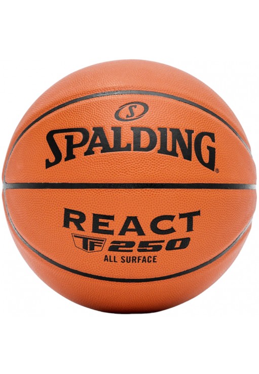Мяч баскетбольный Spalding TF250 REACT FIBA