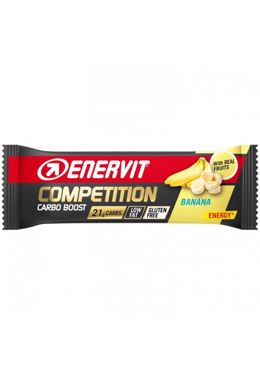 Энергетические батончики ENERVIT Competition Bar banana