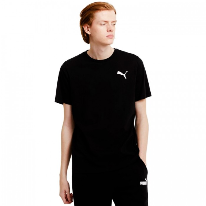 Футболка Puma ESS Small Logo Tee 58666851 - изображение №4