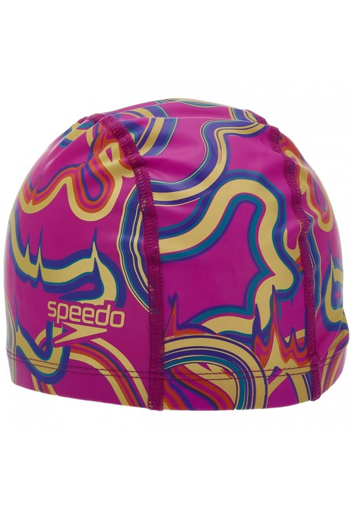 Силиконовая шапочка для плавания Speedo PRINTED PACE CAP