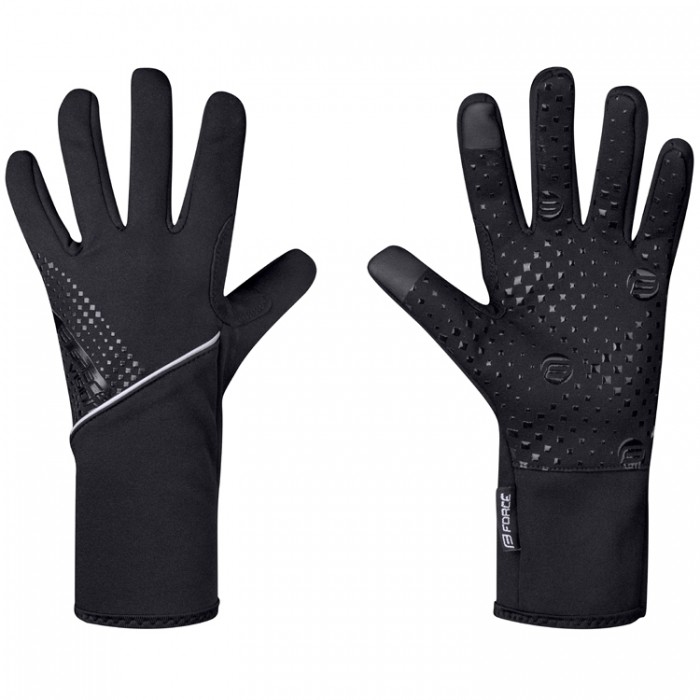 Перчатки велосипедные Force F VISION softshell 9056951