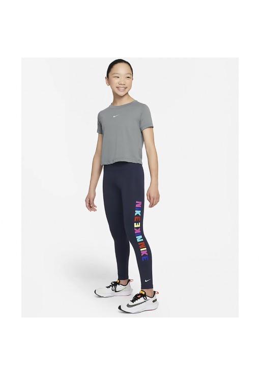 Легинсы Nike G NK DF ONE TGHT LOGO PRNT