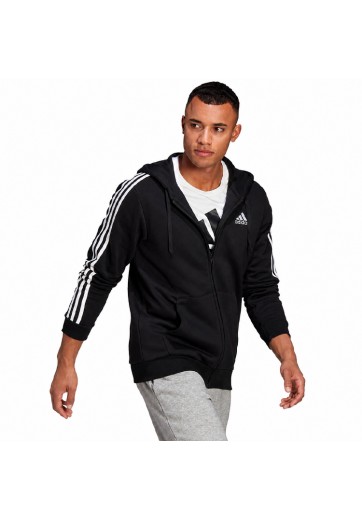 Толстовка Adidas ESSENTIALS FLEECE 3-STRIPES FULL-ZIP
