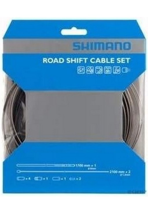 Cablu frana+camasa SHIMANO RACING 1250X1400MM
