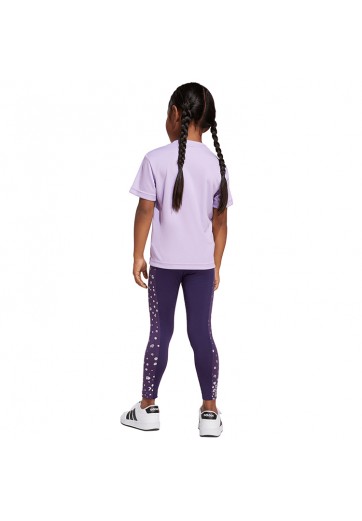 Set tricou + panta-colanti Adidas Essentials Glam Print