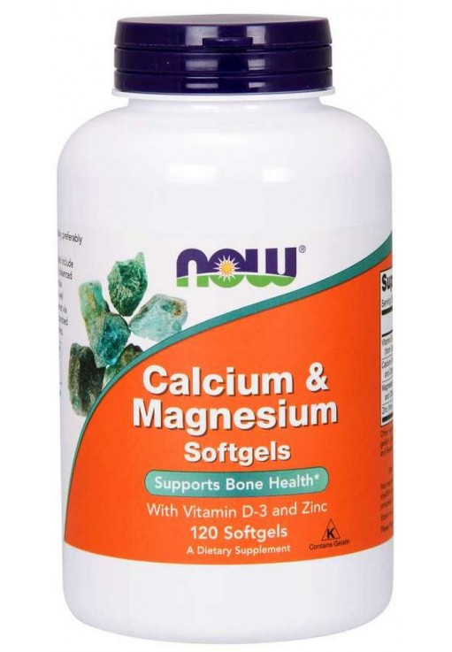 Витамины Now Foods CAL-MAG + D SOFTGELS   120 SGELS