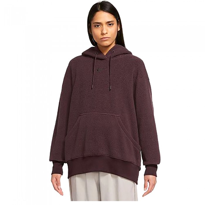 Толстовка Nike W NSW PLSH PO HOODIE DQ6840-652