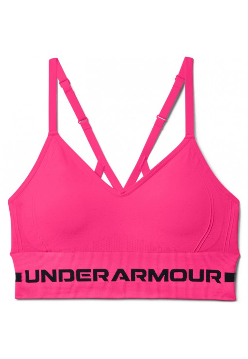 Спортивное бра Under Armour UA SEAMLESS LOW LONG HTR BRA