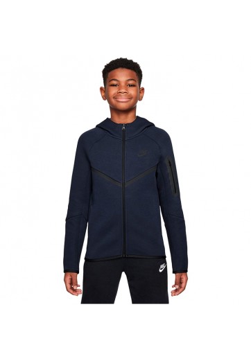 Толстовка Nike B NSW TCH FLC FZ - PD