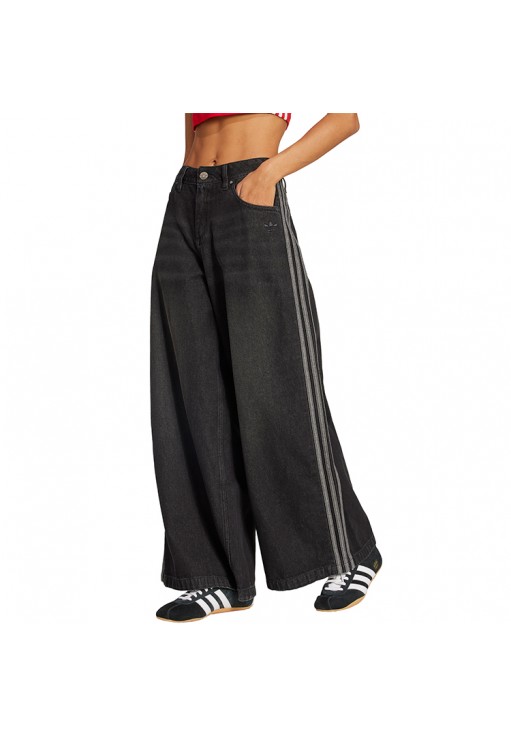Pantaloni Adidas DENIM WIDE PANT