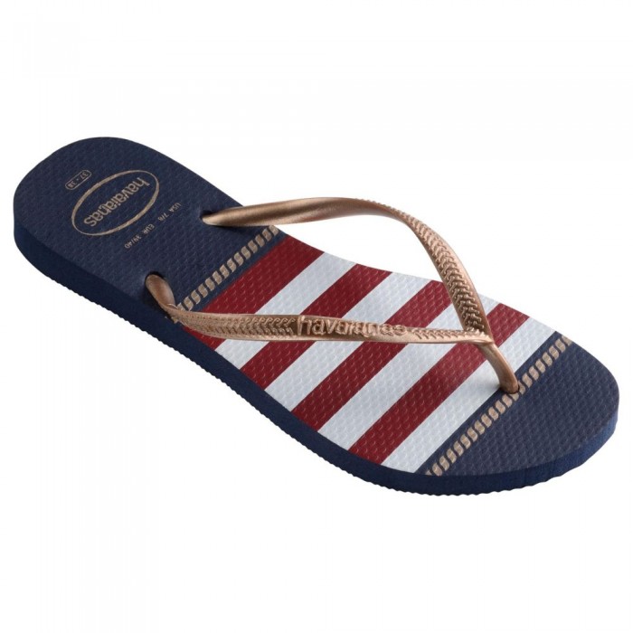 Шлепанцы Havaianas SLIM NAUTICAL 4137125.0555 - 2