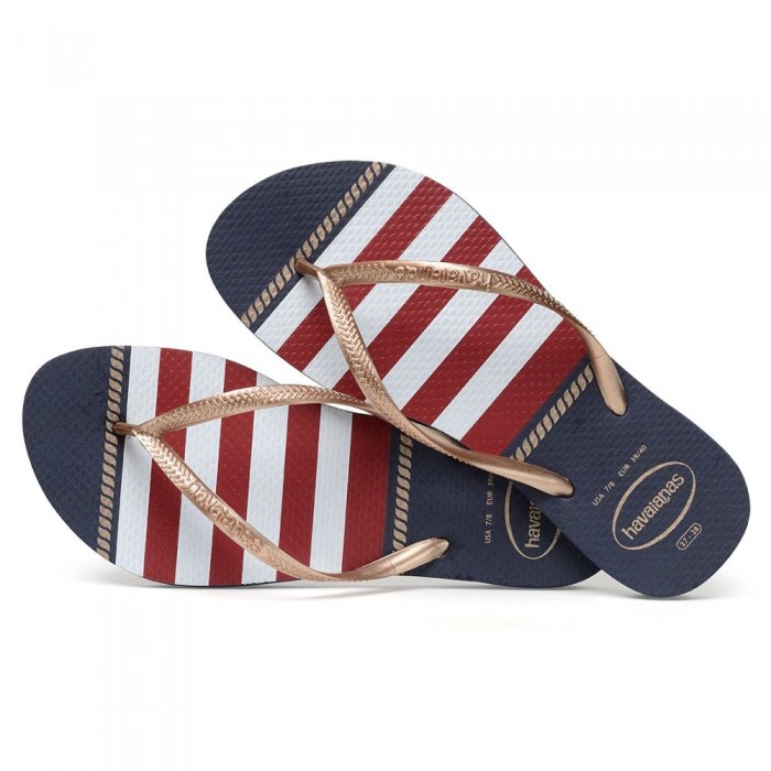 Шлепанцы Havaianas SLIM NAUTICAL 4137125.0555 - 3