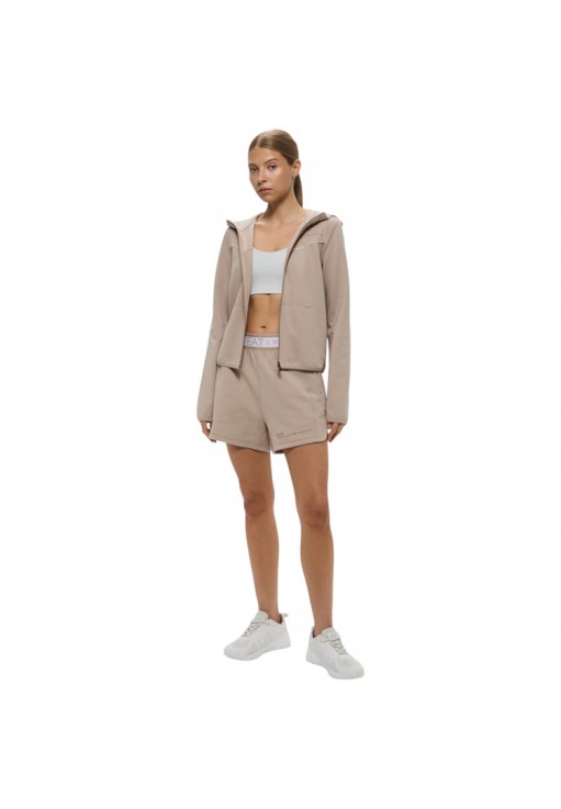 Толстовка EA7 EMPORIO ARMANI NATURAL VENTUS7 W HOODIE FZ