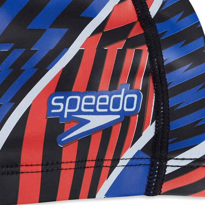 Шапочка для плавания Speedo PRINTED PACE CAP JUNIOR 8-1352616755 - 2