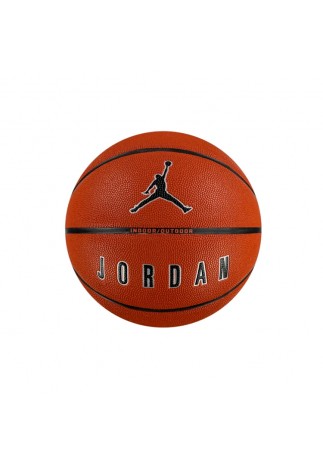Мяч баскетбольный Nike JORDAN ULTIMATE 2.0 8P DEFLATED AMBER/BLACK/METALLIC SILVER/BLACK 07